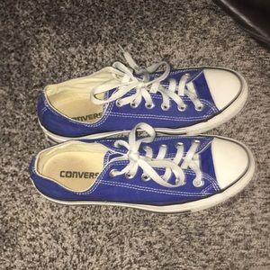 Blue converse